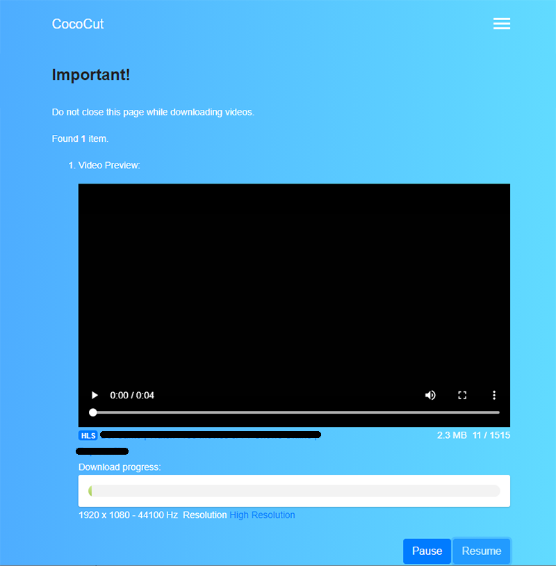 video downloader-cococut