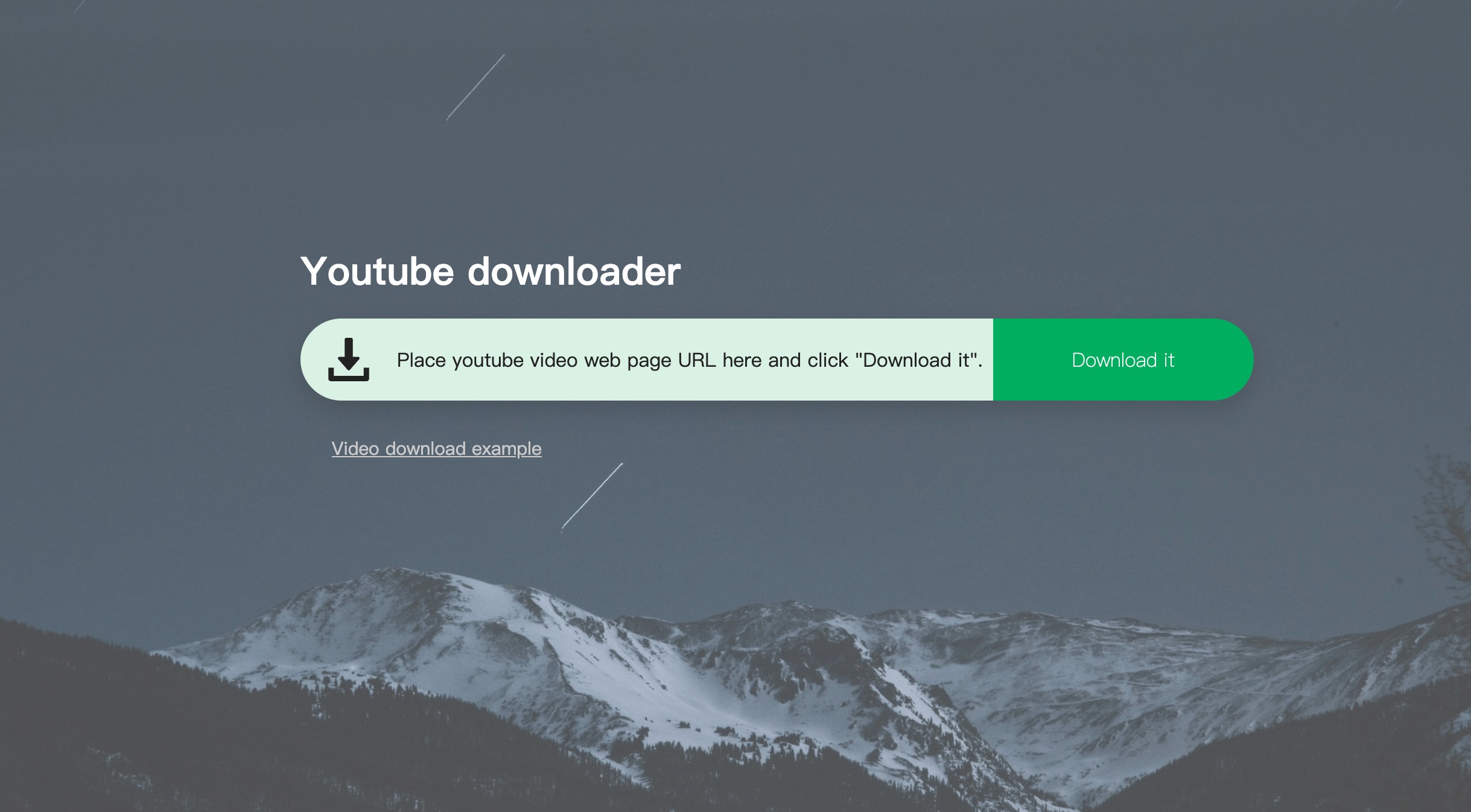 youtube downloader